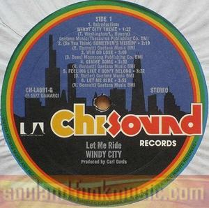 Windy City - Let Me Ride