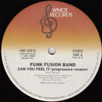 Funk Fusion Band - Can You Feel It