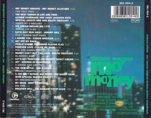 Back Cover Album Various Artists - Mo' Money (Original Motion Picture Soundtrack)